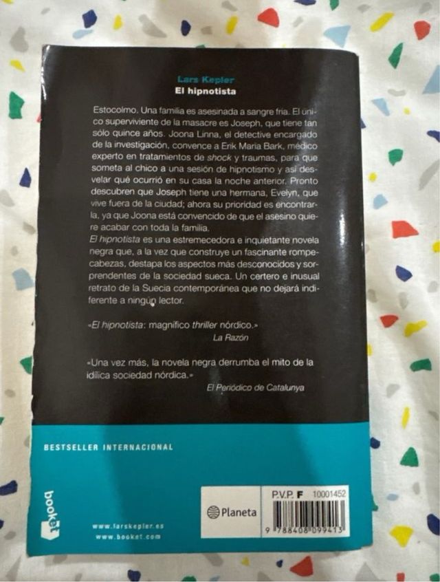 LOTE 3 LIBROS NOVELA NEGRA