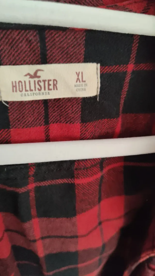 Camisa Hollister con Capucha XL