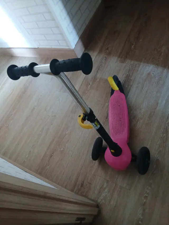 Patinete infantil 3 ruedas rosa