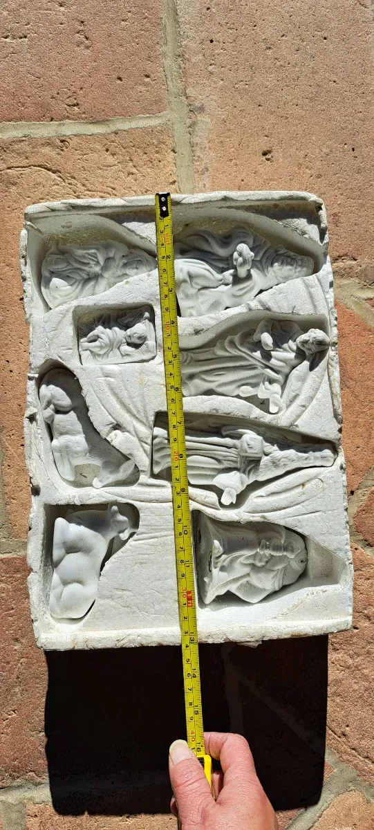 Presepe ceramica bianca