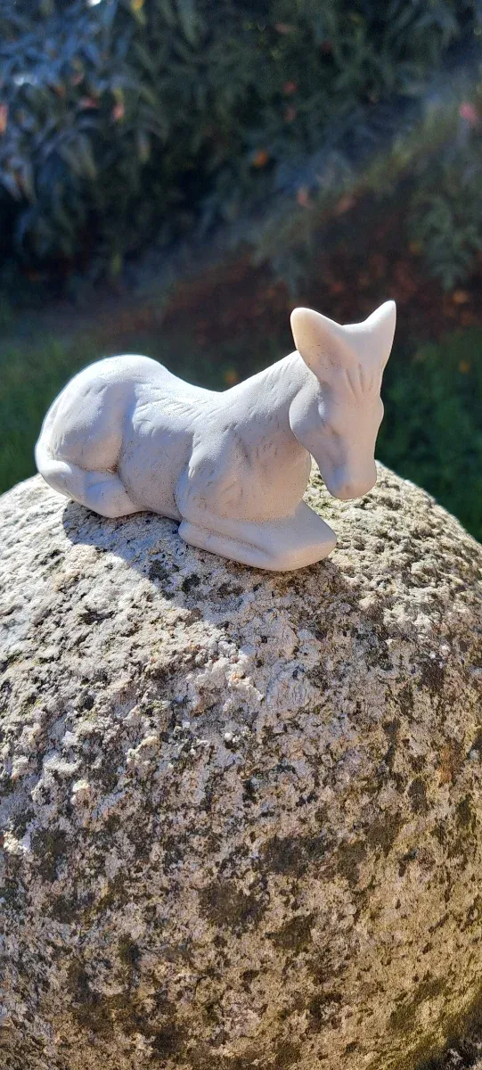 Presepe ceramica bianca