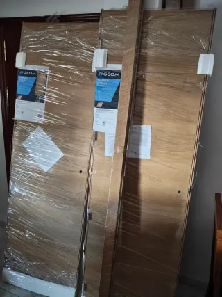 4 Puertas Madera Interior + Marcos