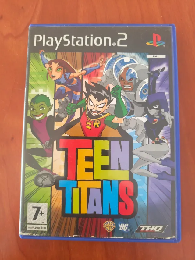 Teen Titans PS2 Caja