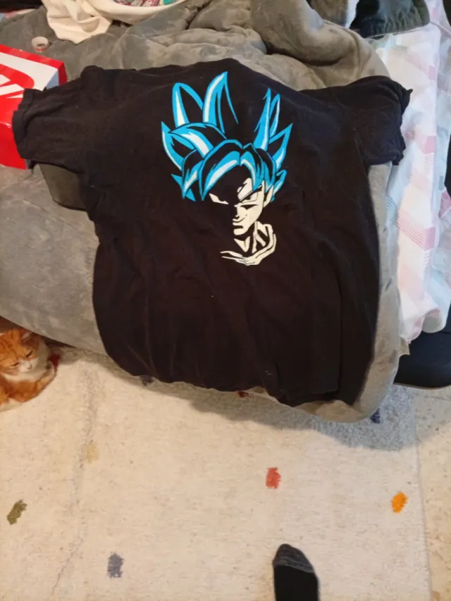 Camiseta Goku Super Saiyan Blue Fruit of the Loom