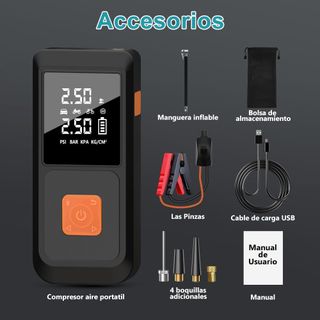 Arrancador Batería Coche 12V Nuevo