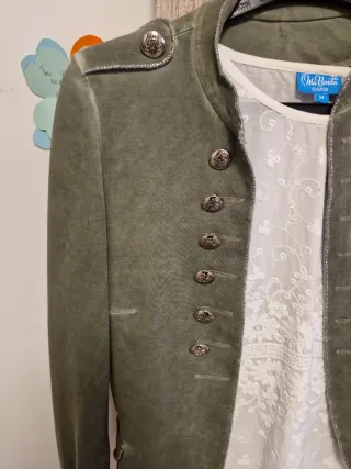 Americana militar verde Talla M