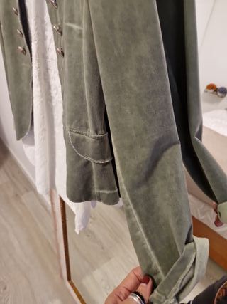 Americana militar verde Talla M