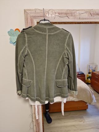 Americana militar verde Talla M