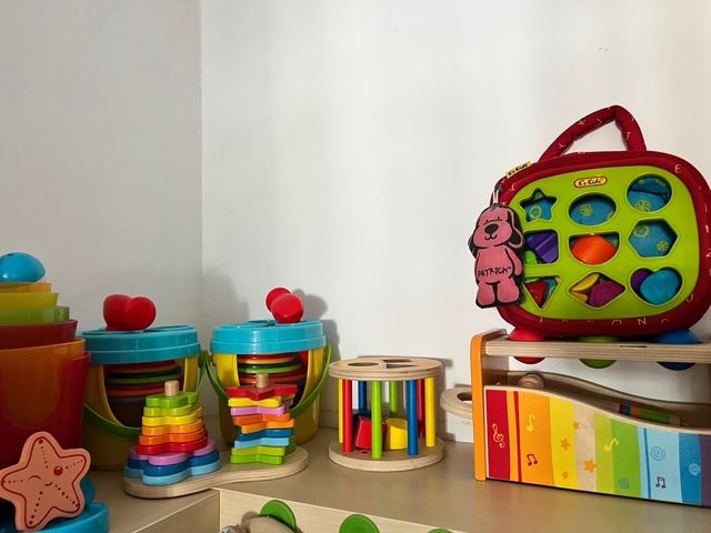 Lote de juguetes para bebés