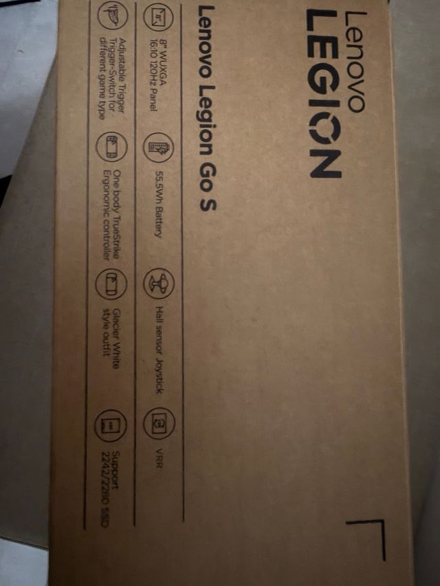 Lenovo Legion Go S 512GB SSD RYZEN Z1 Extreme