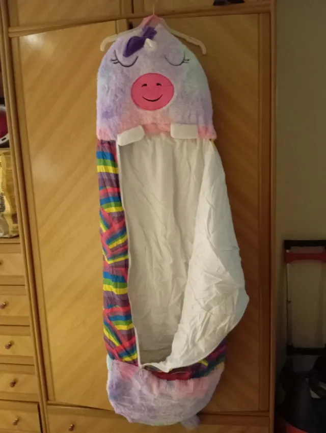 Saco de dormir unicornio arcoíris
