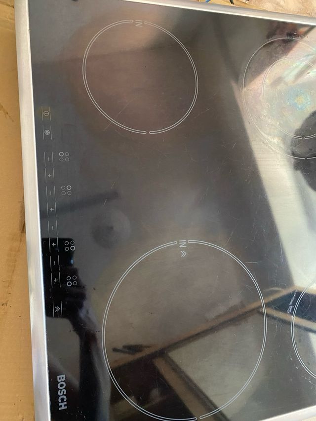 placa mixta vitro-inducción Bosch defectuosa