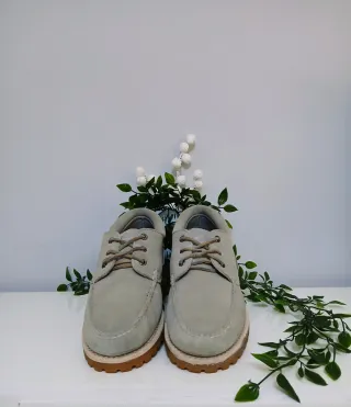 Sebago Acadia Scarpe da Barco Beige/Marrone