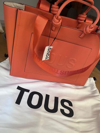 Bolso Tous Edición Limitada Naranja Coral