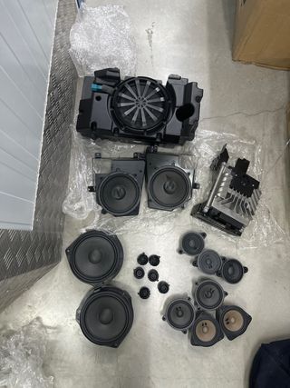 equipo de sonido burmester Mercedes