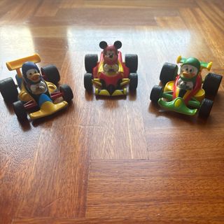 Set Completo 3 Gadget Disney Topolino Macchinine