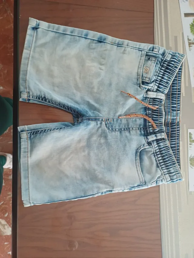 Vaqueros cortos niño