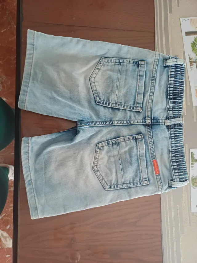 Vaqueros cortos niño