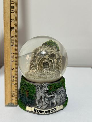 Palla di neve souvenir Parco dei Mostri Bomarzo