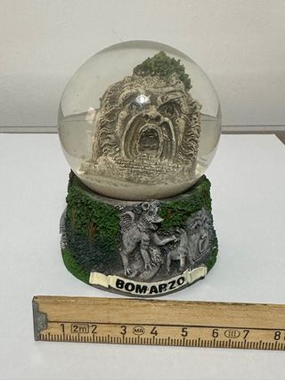 Palla di neve souvenir Parco dei Mostri Bomarzo