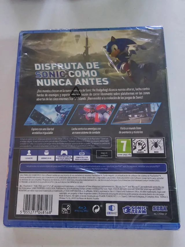 NUOVO Sonic Frontiers/PS4