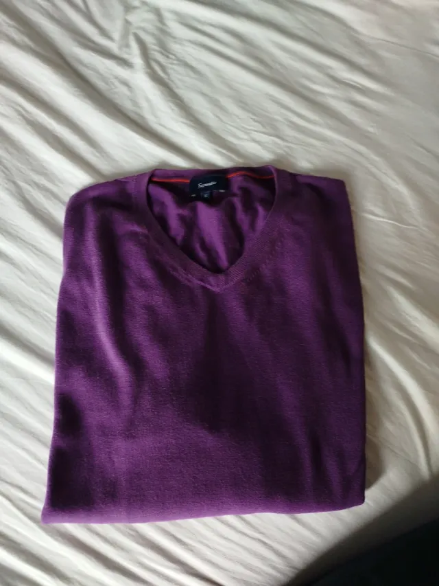 Jersey Façonnable T XL Morado