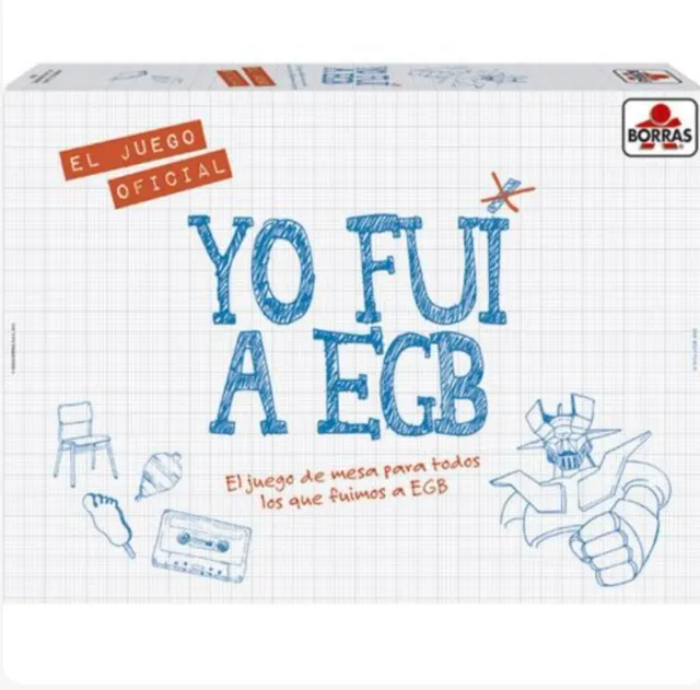 Juego de mesa Yo Fui a EGB