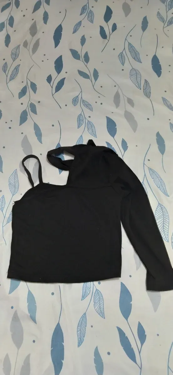 Conjunto niña 5 años: top y falda-pantalón