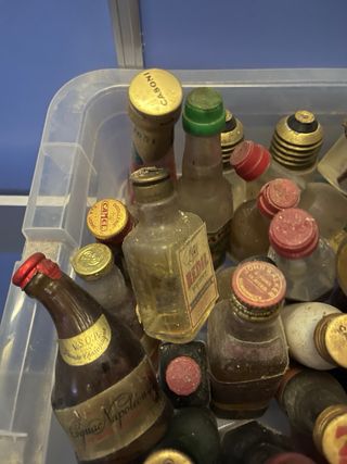 Lote Botellas Miniatura Coleccionables