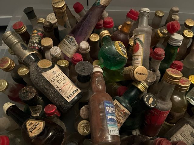 Lote Botellas Miniatura Coleccionables