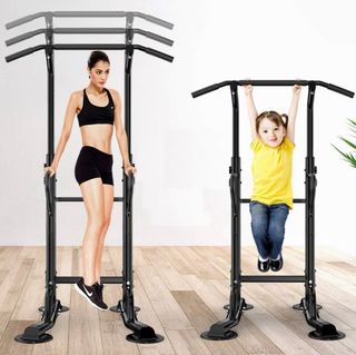 Estación de fondos barra de tracción / musculación