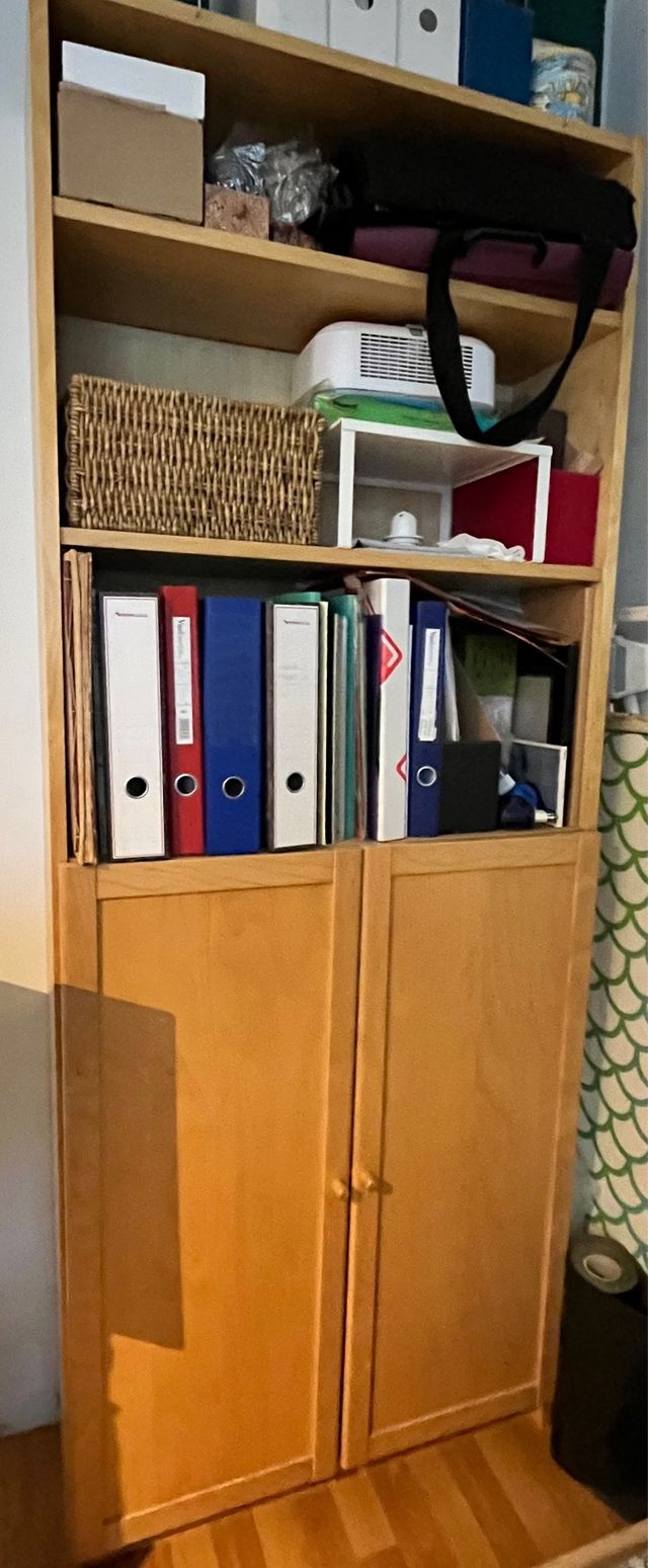 Librería Billy/Oxberg madera clara