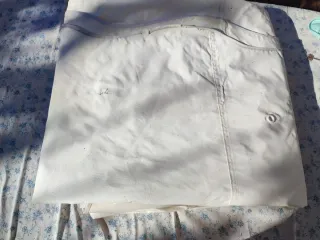 Telo copertura gazebo onda bianco