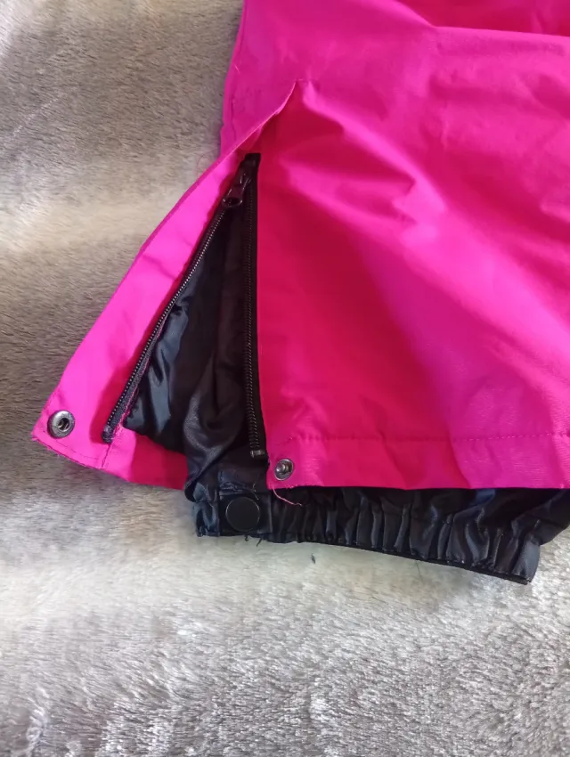 Pantalones de nieve con tirantes talla 10
