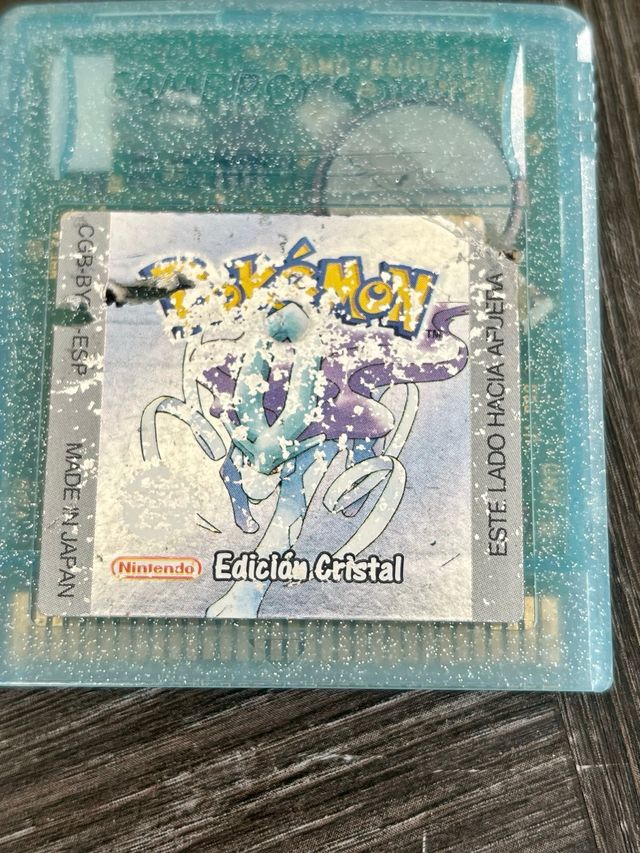 Pokemon Cristal Edición Español Game Boy