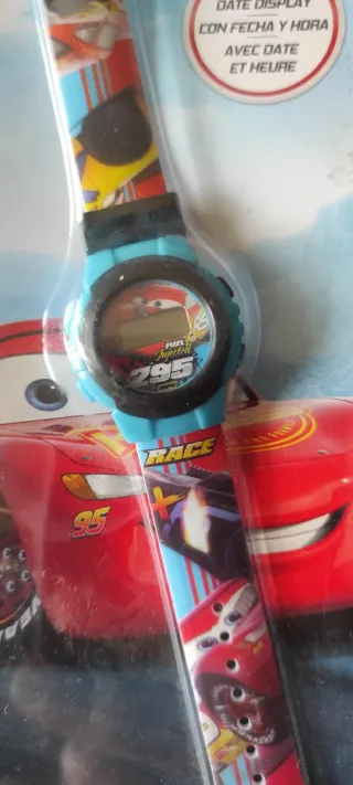 Reloj Disney Cars para niño