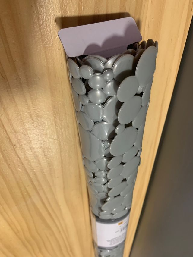 Tappeto doccia antiscivolo grigio