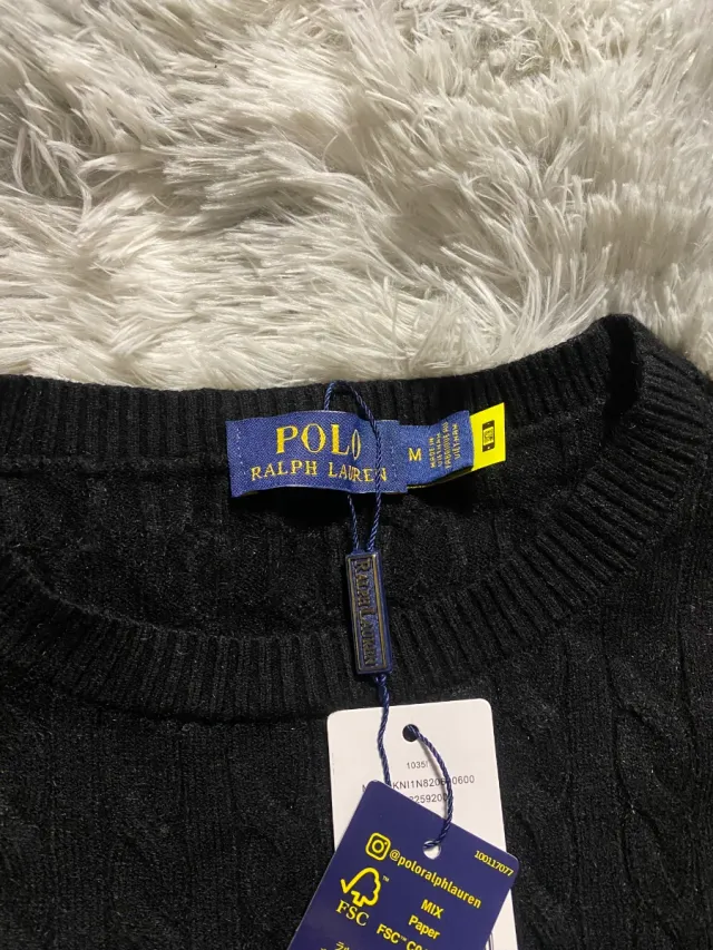 Maglione Polo Ralph Lauren Nero Taglia M