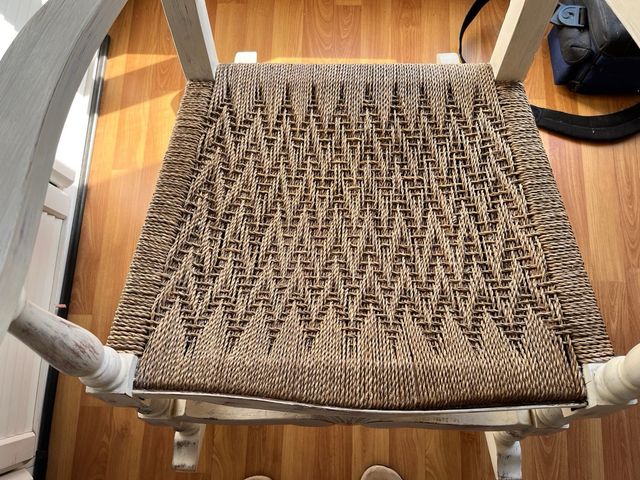 Mecedora Vintage Madera y Mimbre