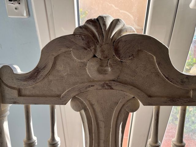 Mecedora Vintage Madera y Mimbre