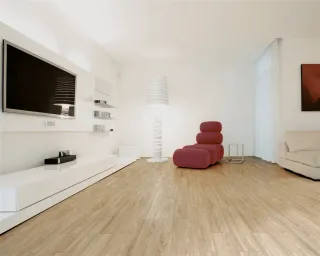 Pavimento Madera Pasta Roja 20x60