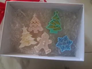 Set 5 Candele Natalizie Profumate