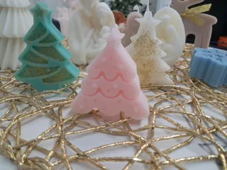 Set 5 Candele Natalizie Profumate