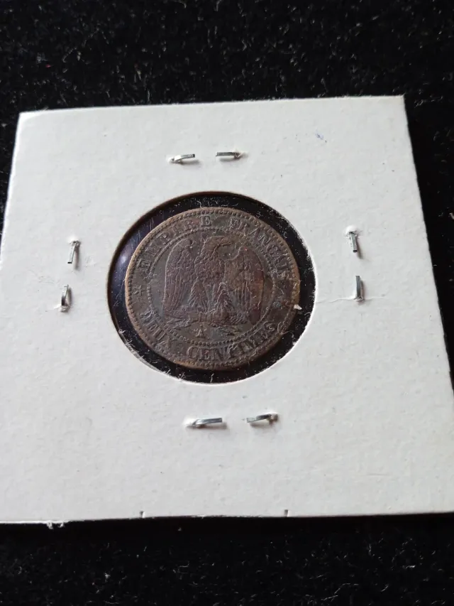 2 centesimi Francia 1862 Napoleone III A