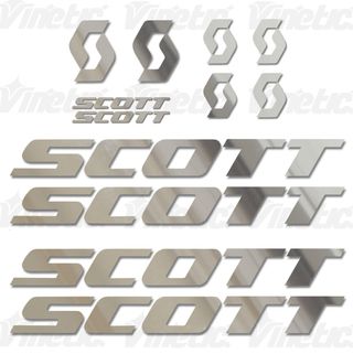 Adhesivos SCOTT - Plateado Espejo (Vineticshop)