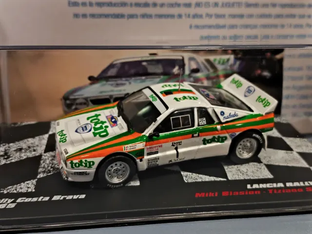Rali Lancia 037 Miki Biasion Costa Brava 1985
