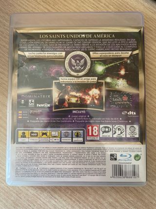 Saints Row IV PS3 - Game of the Century Edition