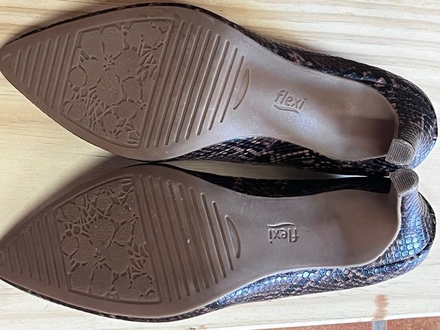 Zapatos Flexi Talla 37 Piel Serpiente