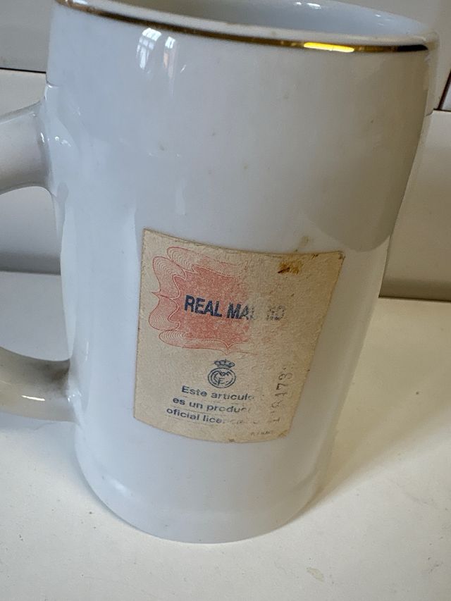 Jarra Real Madrid Oficial Porcelana