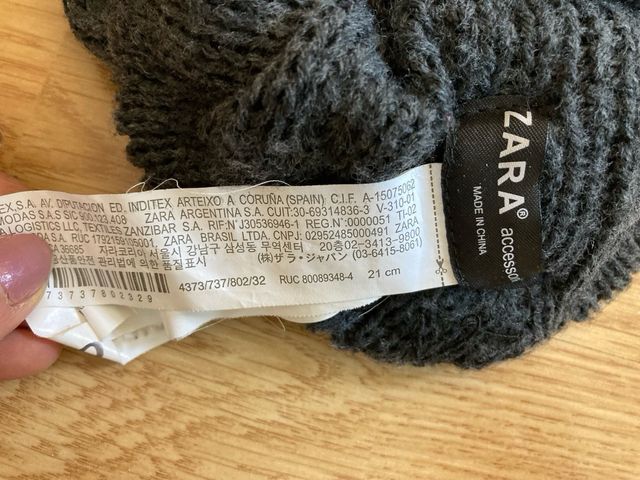 Cappelli in lana da bambina Zara